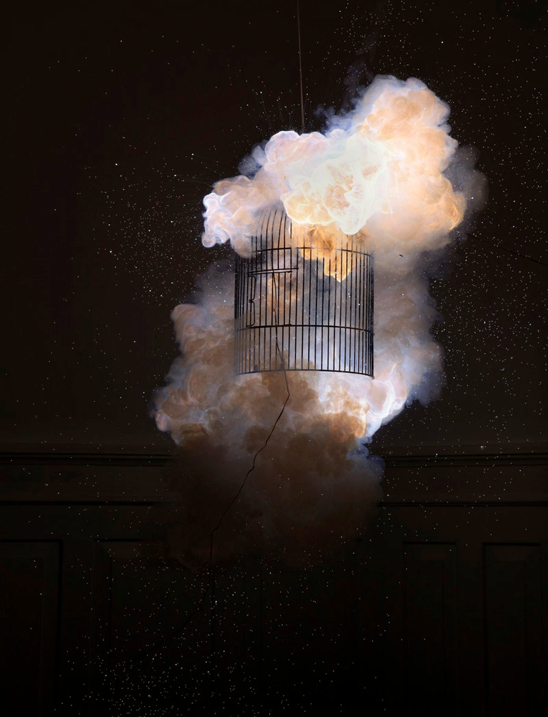 Illustration for article titled Striking photographs capture the fiery beginnings of indoor explosions
